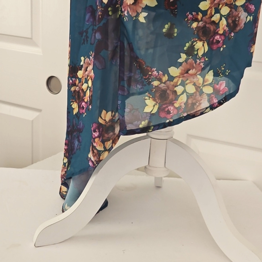 Torrid NWT Strapless Floral Dress - Picture 4 of 6